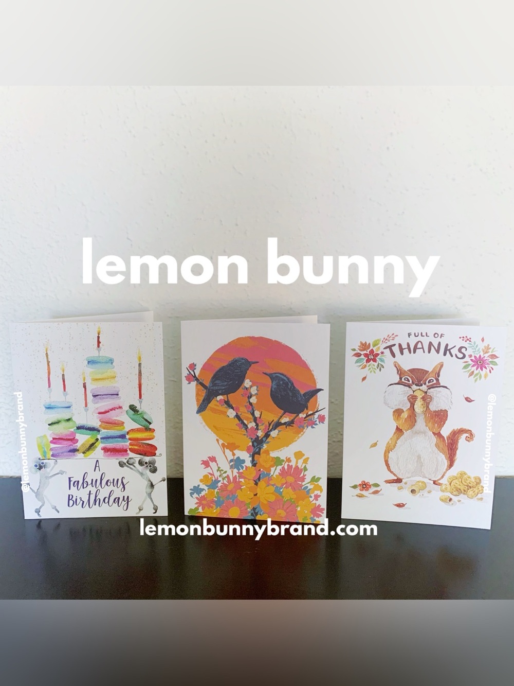 Free w/Purchase — Set of 3 Trader Joe’s Greeting Cards Birthday Blank Thank You
